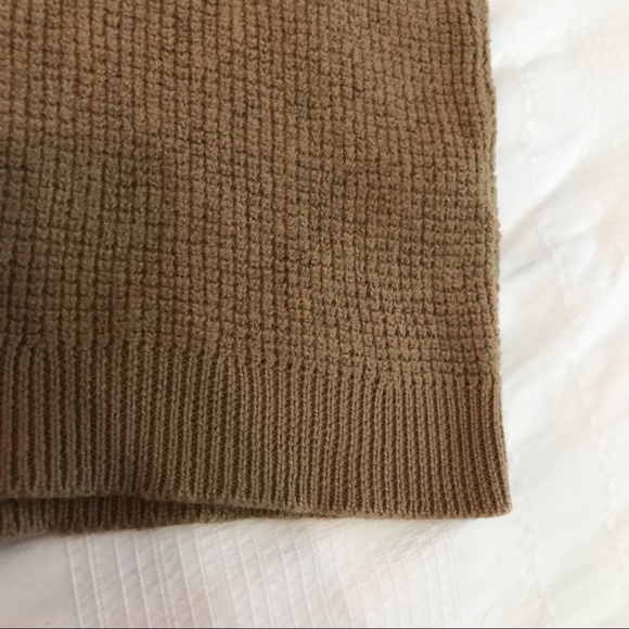 ARITZIA WILFRED FREE TAN 100% MERINO WOOL CREWNECK SWEATER -M - Picture 8 of 10